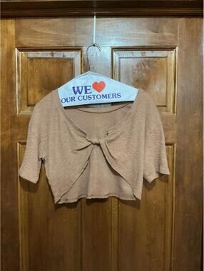 Aerie  oversized textured crop sz XXS